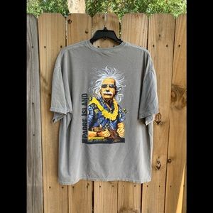 Vtg Y2K Einstein South Padre Island mens tee size XXL.